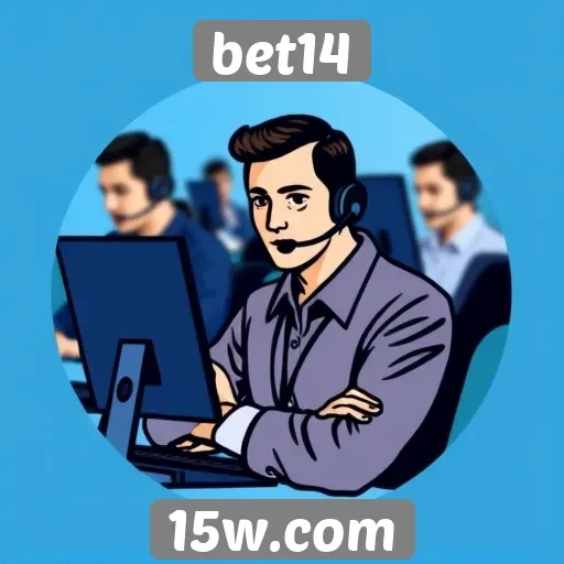 Atuação do suporte ao cliente no bet14