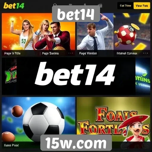 Jogos populares disponíveis no site bet14
